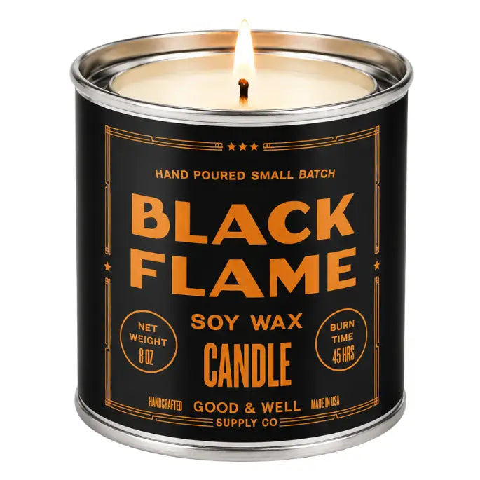 Good & Well Supply Co. "Black Flame" Candle *PRE-ORDER 10/10*