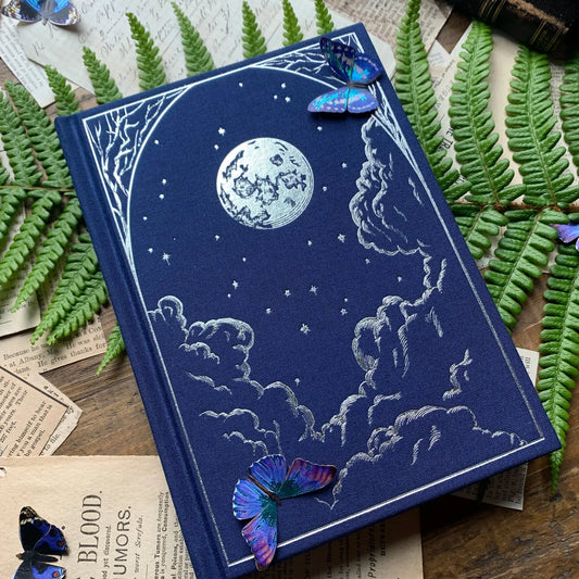 The Creeping Moon "The Astronomer" Blank Notebook