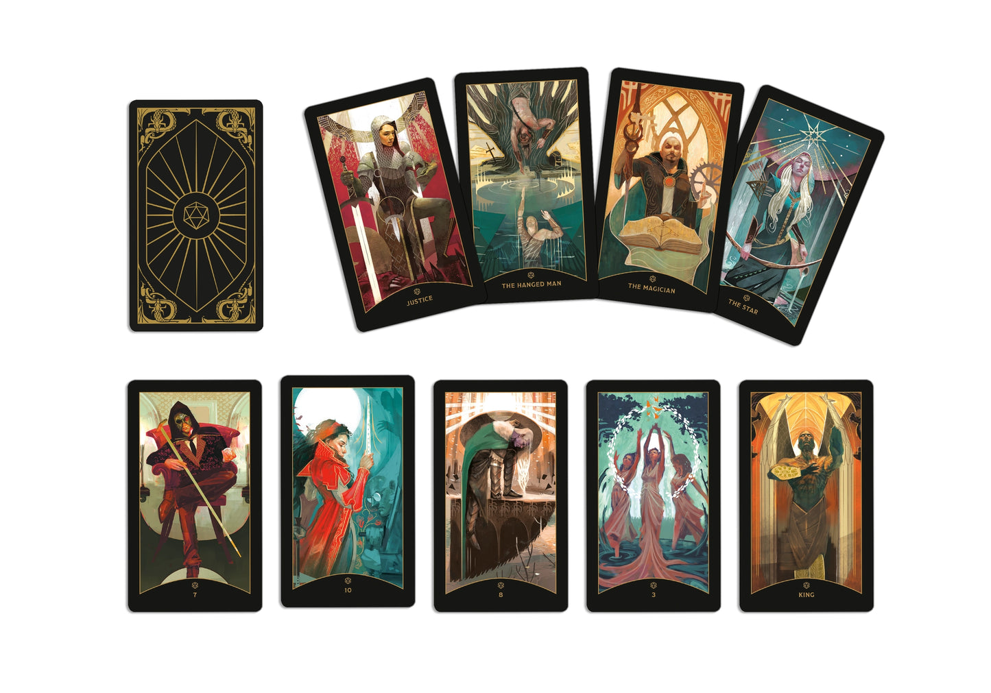 D&D Tarot Deck & Guidebook