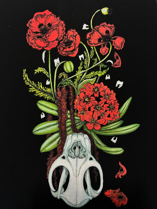 Foxcry Illustration "Ne Obliviscarus: Never forget"