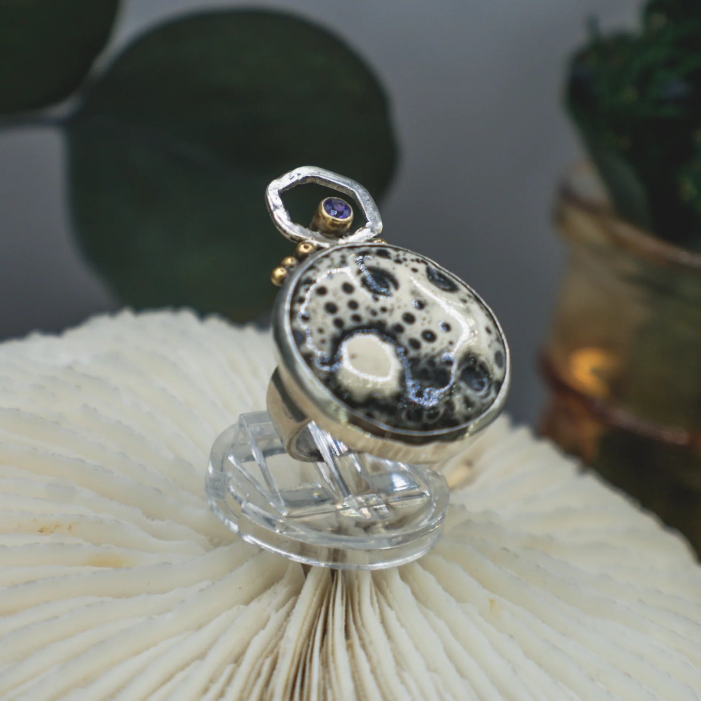 Aster Jewelry "Nouveau Modern Moon" Ring