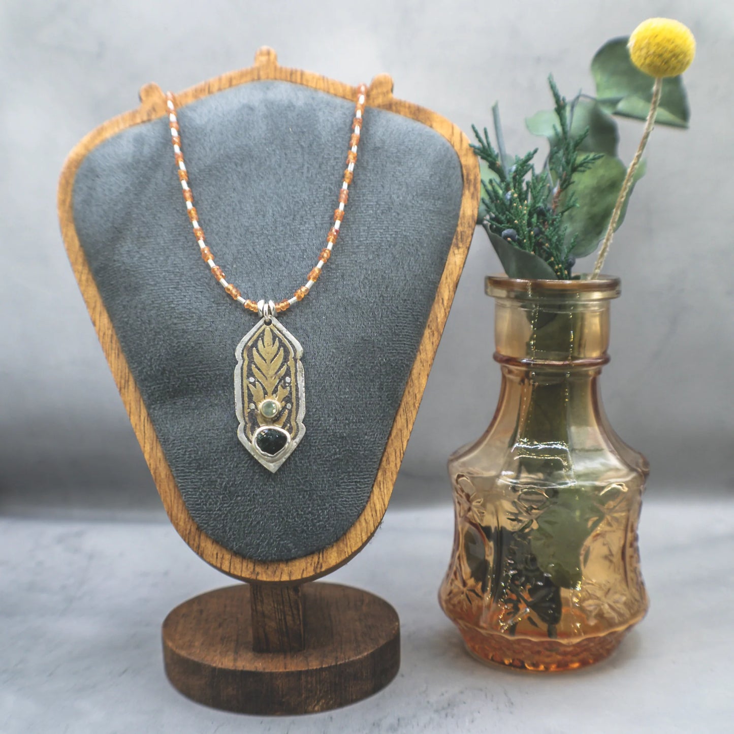 Aster Jewelry "Harvest Sigil" Necklace