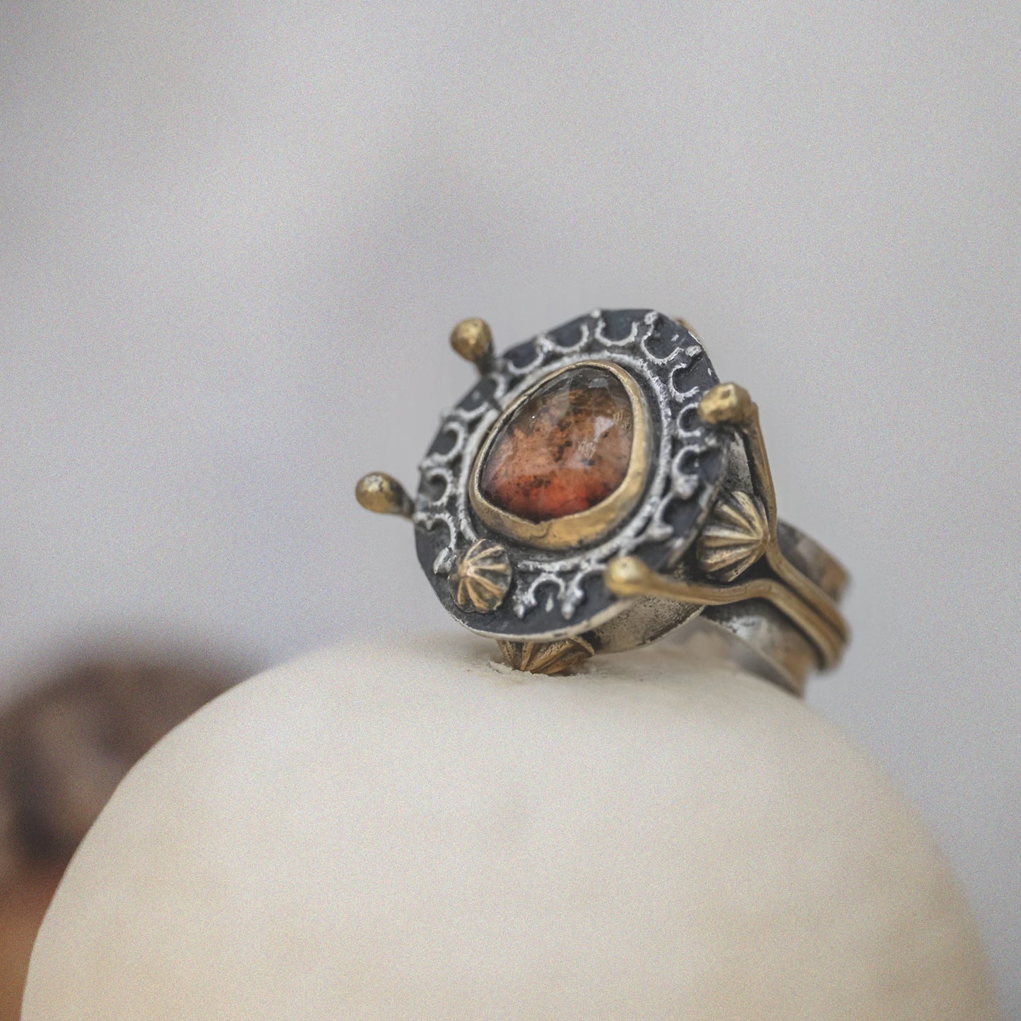 Aster Jewelry "Ember Periapt" Ring