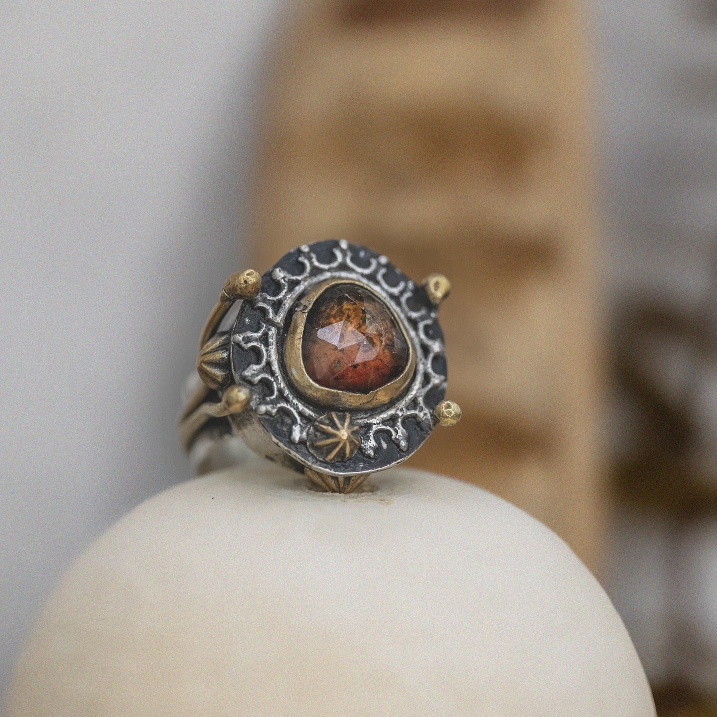 Aster Jewelry "Ember Periapt" Ring