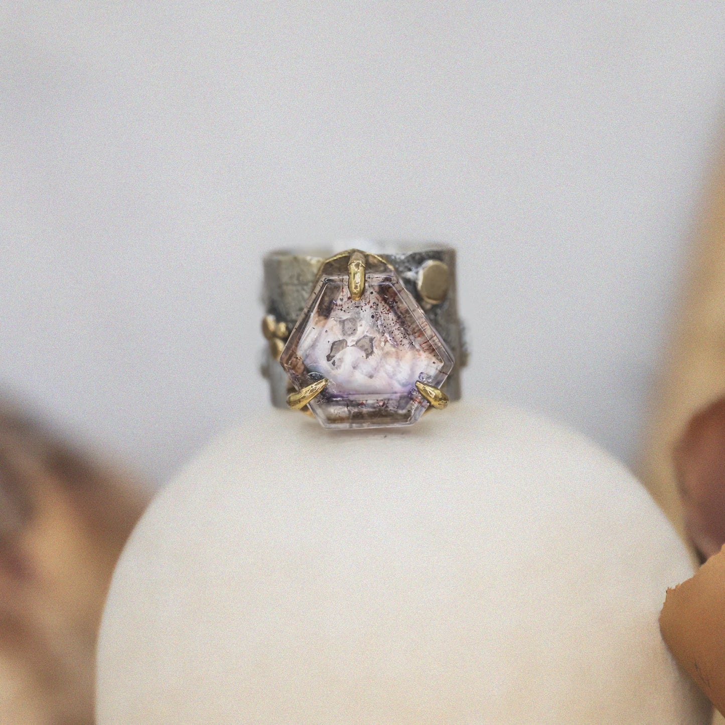 Aster Jewelry "Veilstone Halo" Ring