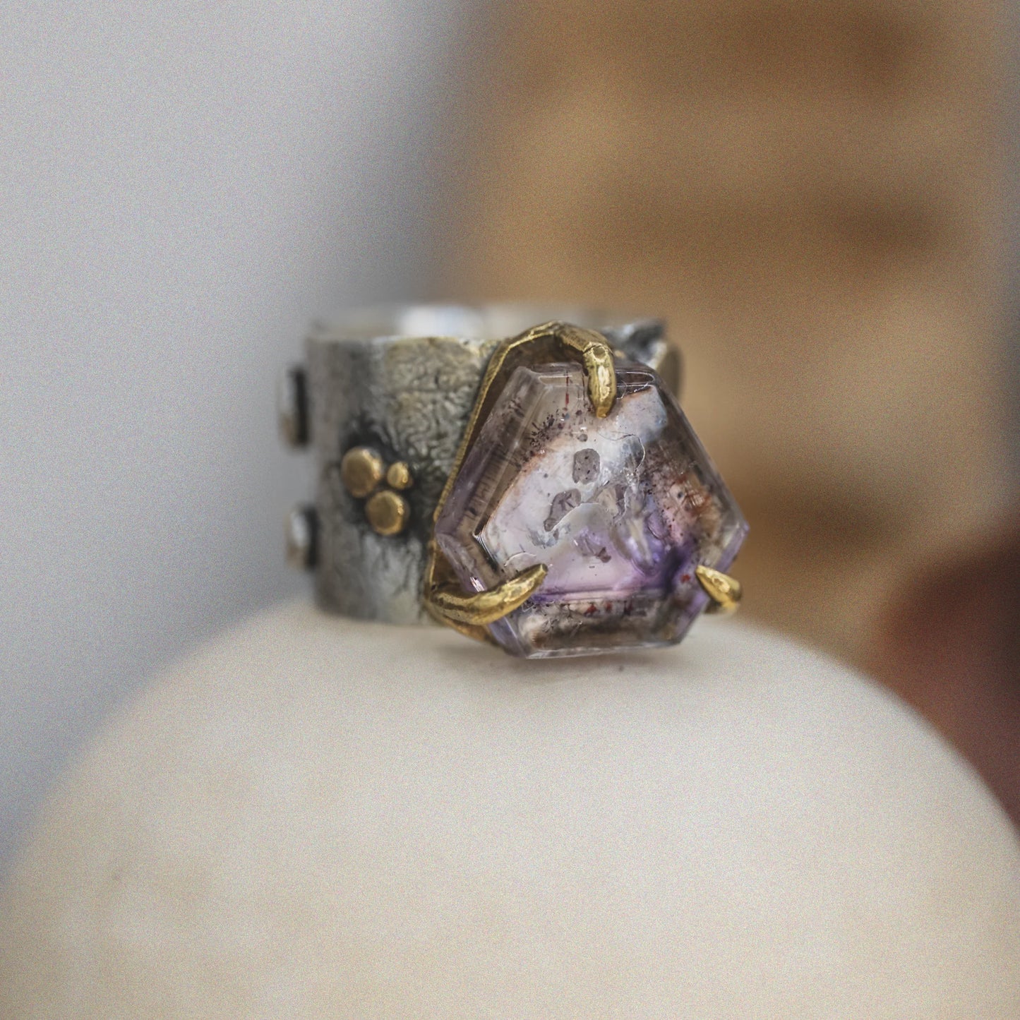 Aster Jewelry "Veilstone Halo" Ring