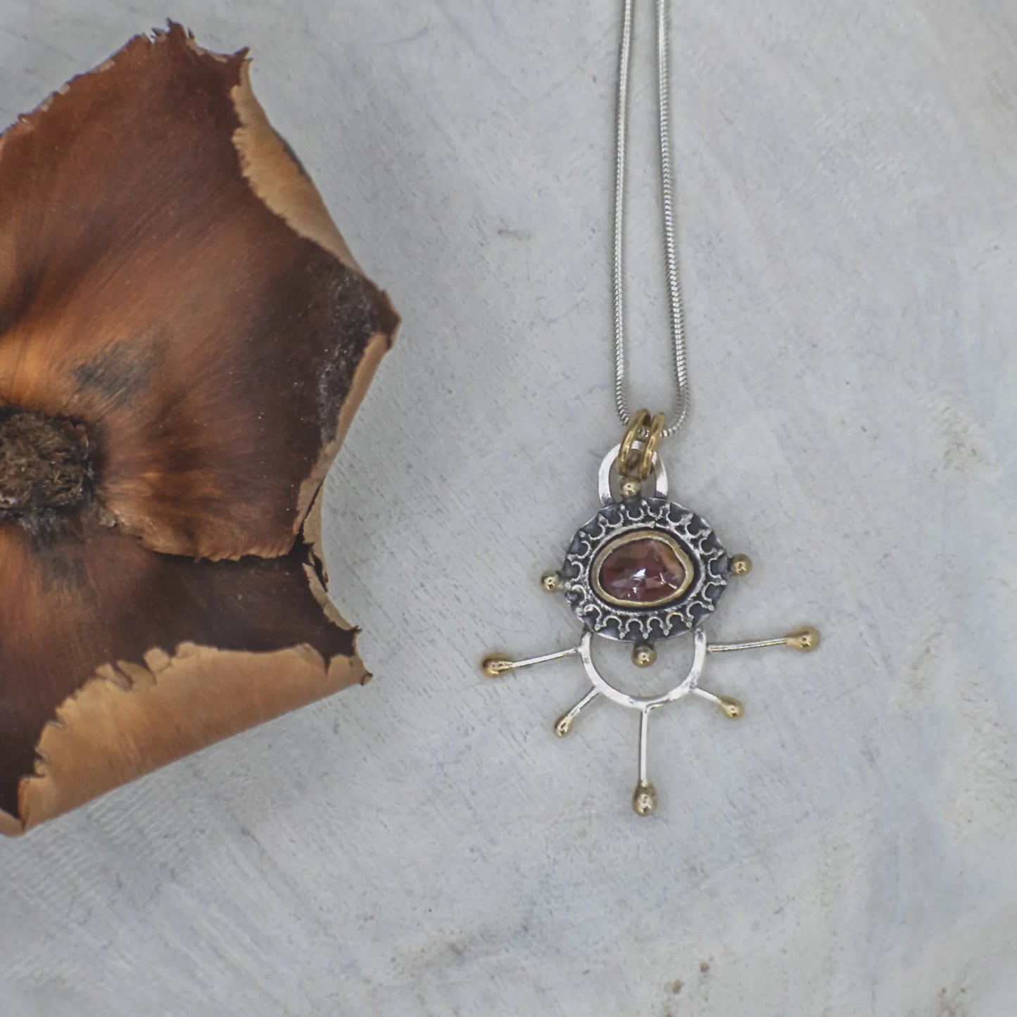 Aster Jewelry "Prismatic Beacon III" Necklace