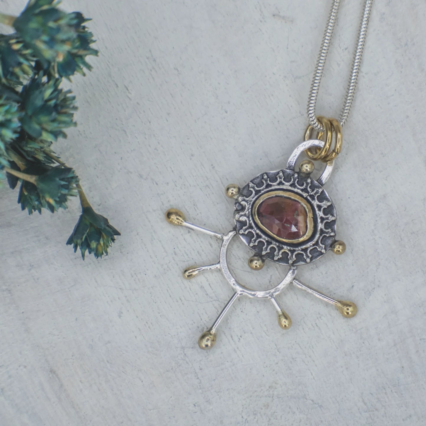 Aster Jewelry "Prismatic Beacon III" Necklace