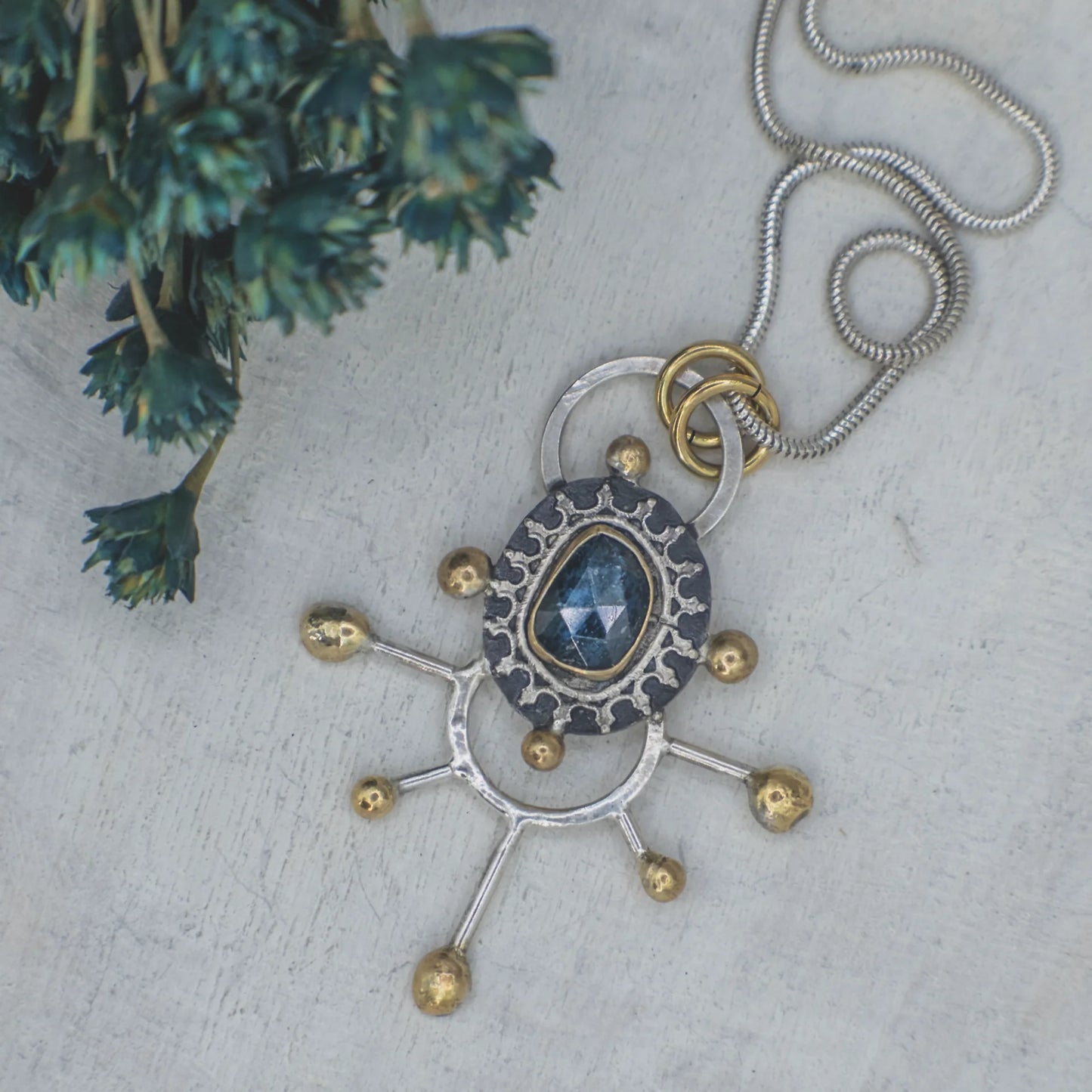 Aster Jewelry "Prismatic Beacon V" Necklace