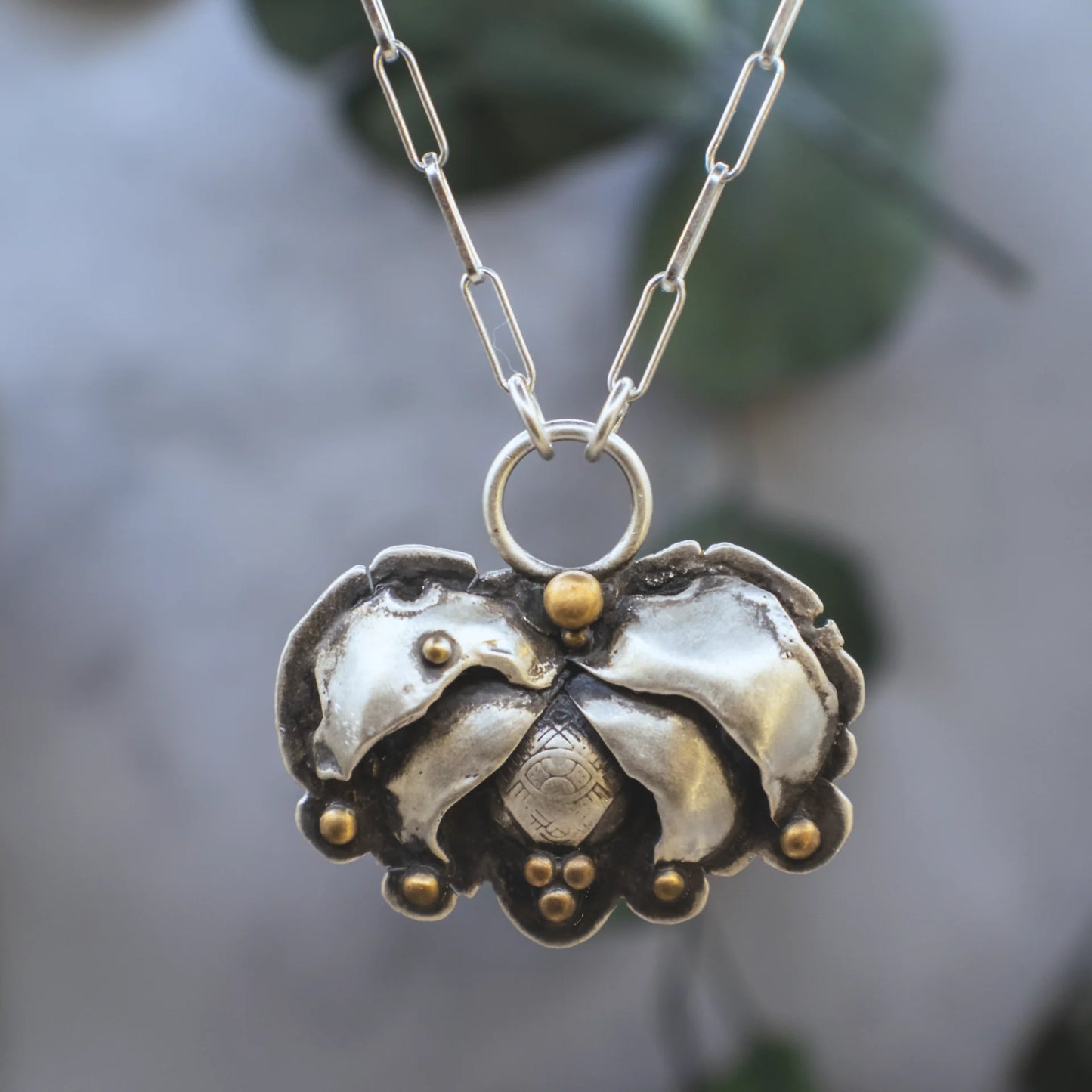 Aster Jewelry "Tattered Butterfly" Necklace