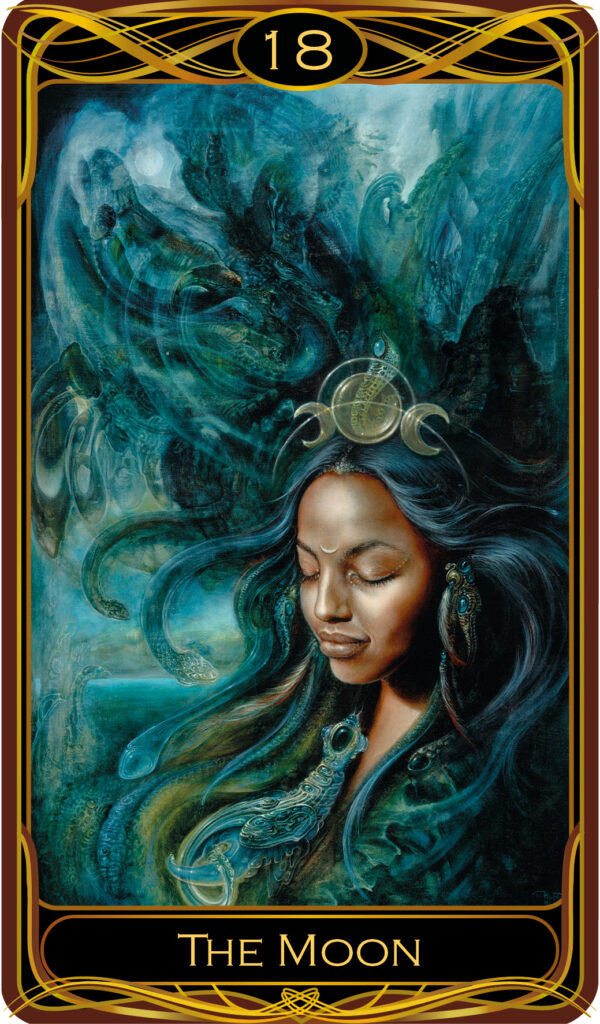 Liba Waring Stambollion "Dreams & Divinities" Tarot Deck & Guidebook