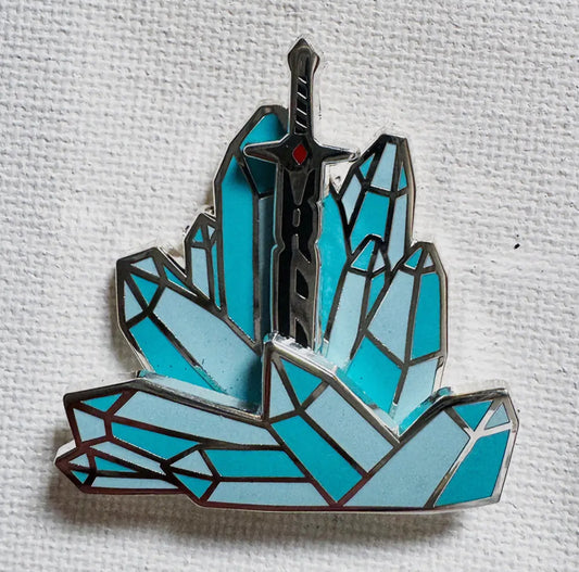 Strike Gently Co. "Sword in the Stone" Deluxe Sliding Pin