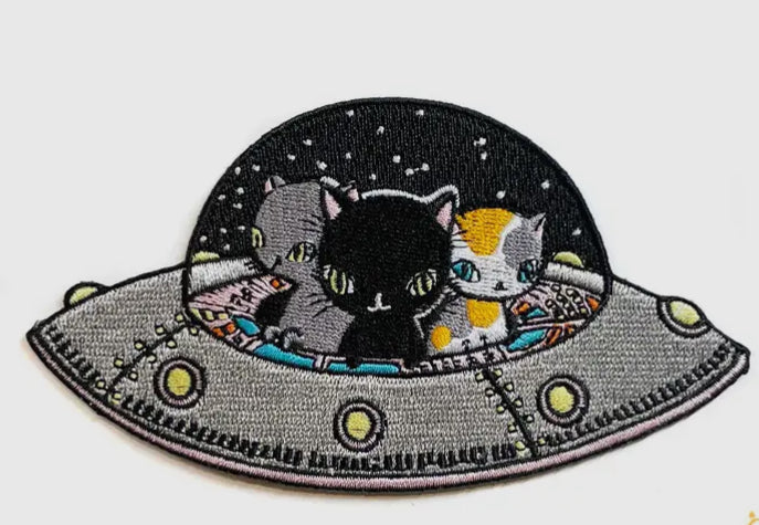 Stasia Burrington UFO Kitty Patch