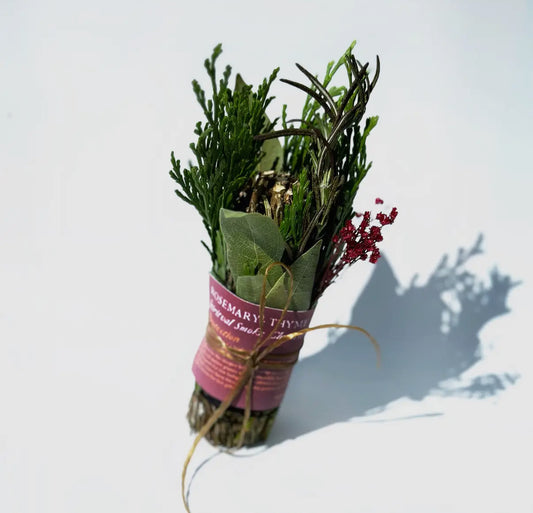 Topanga Window "Rosemary + Bay Leaves" Smoke Cleansing Bundle