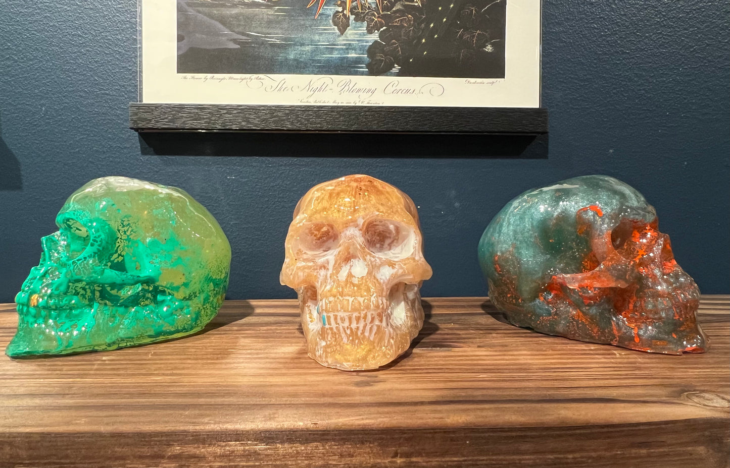 Rich Stevens Cast Resin Skulls