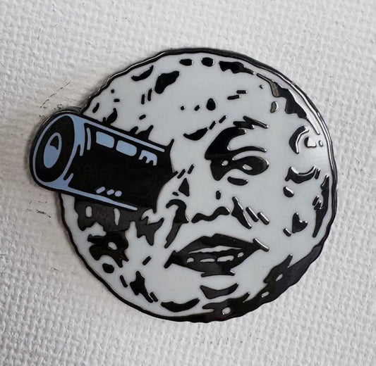 Strike Gently Co. "Moon" Enamel Pin