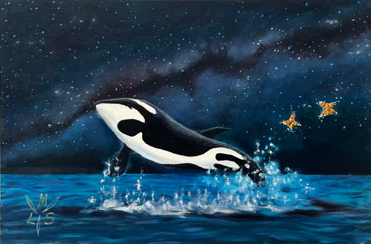 Monica Lisette-Sanchez "Milky Way over Orca"