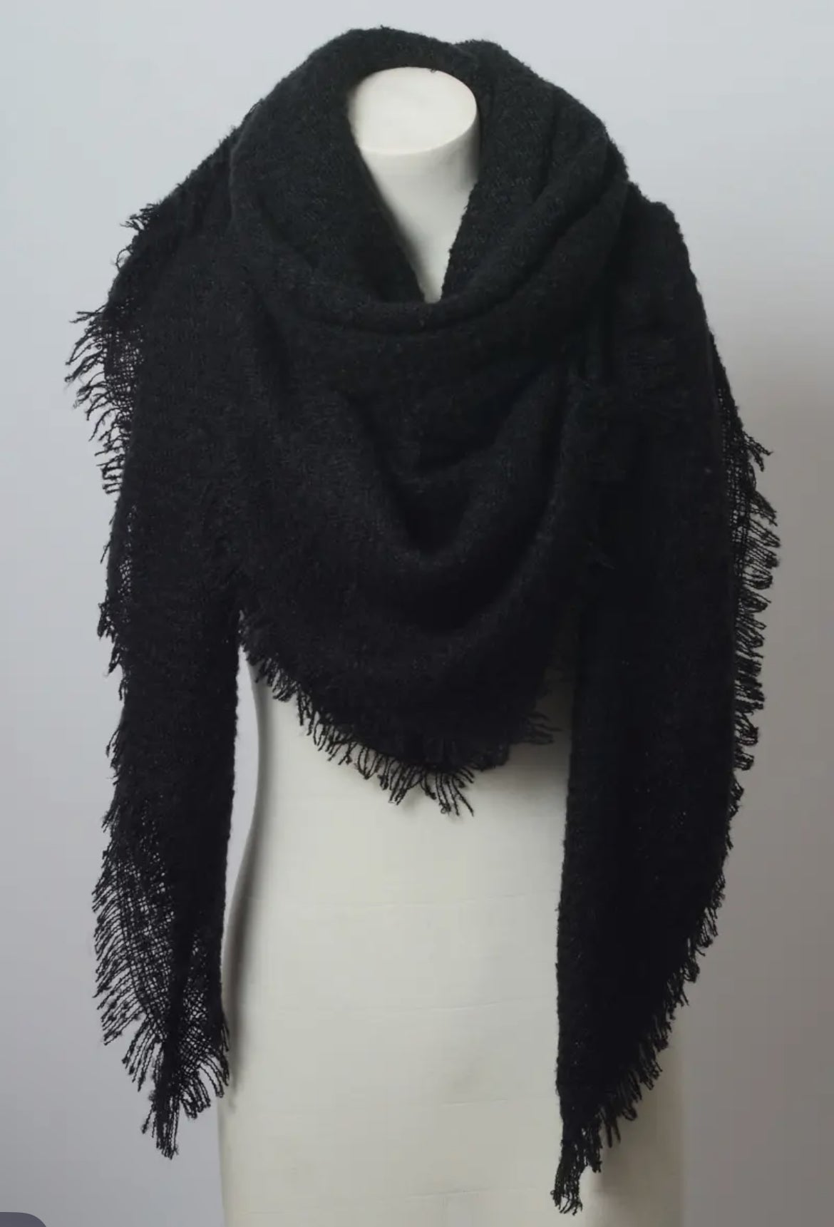 Oversized Cozy Mohair Scarves