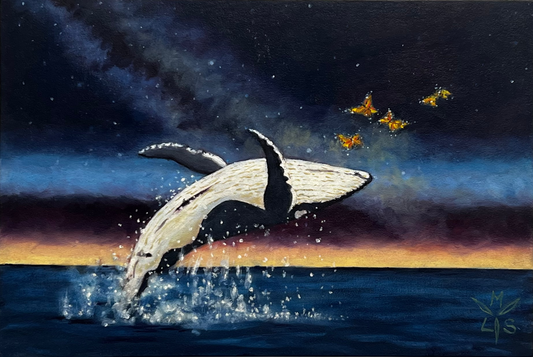 Monica Lisette-Sanchez "Milky Way Over Whale"