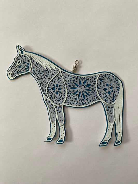 Jen Hudson Ornament "Horse II"