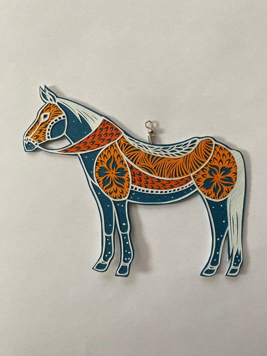 Jen Hudson Ornament "Horse I"