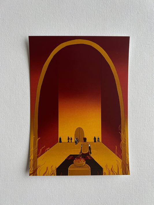 Jay Stoneking "At the Pyre" Print