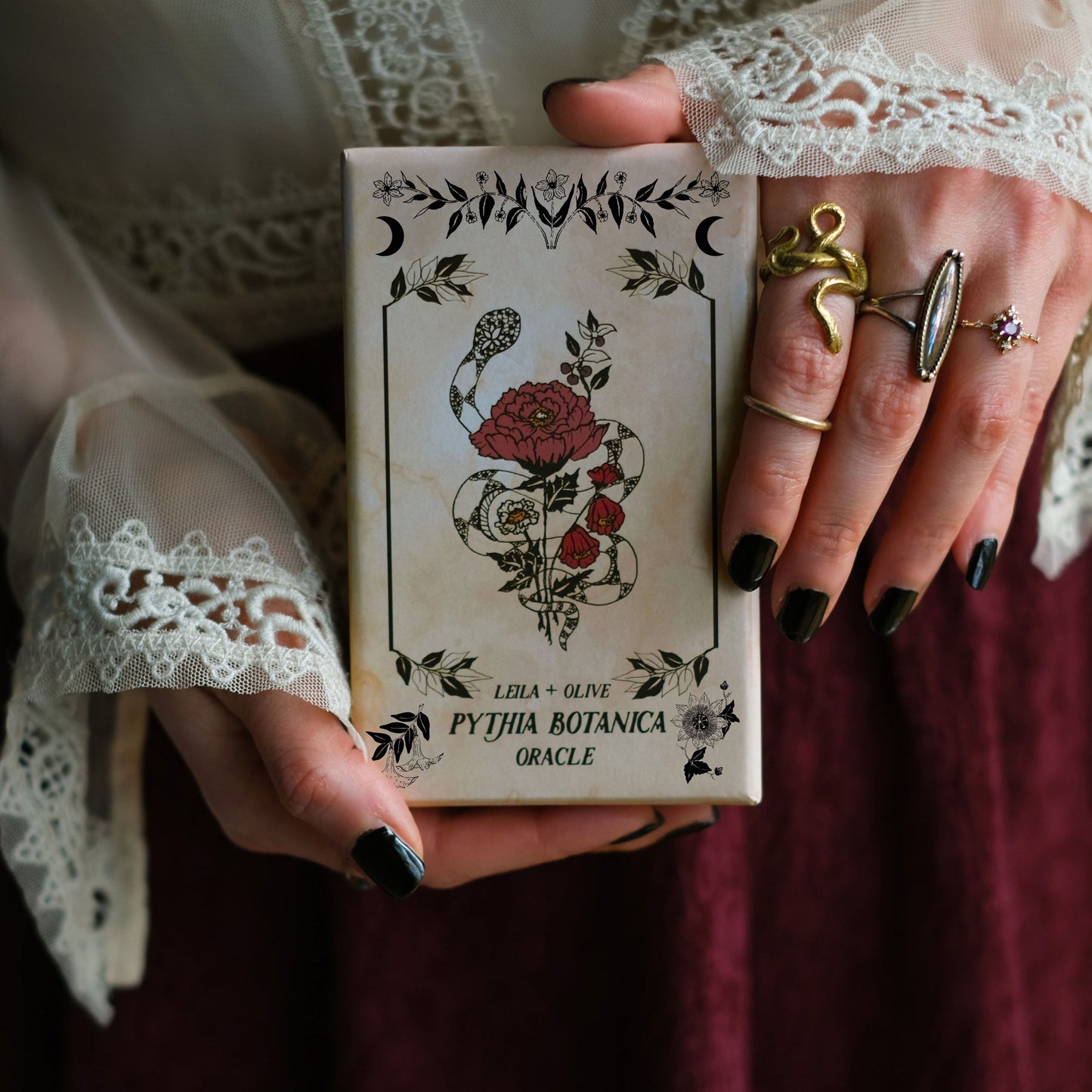The Pythia Botanica Oracle Deck + Guidebook