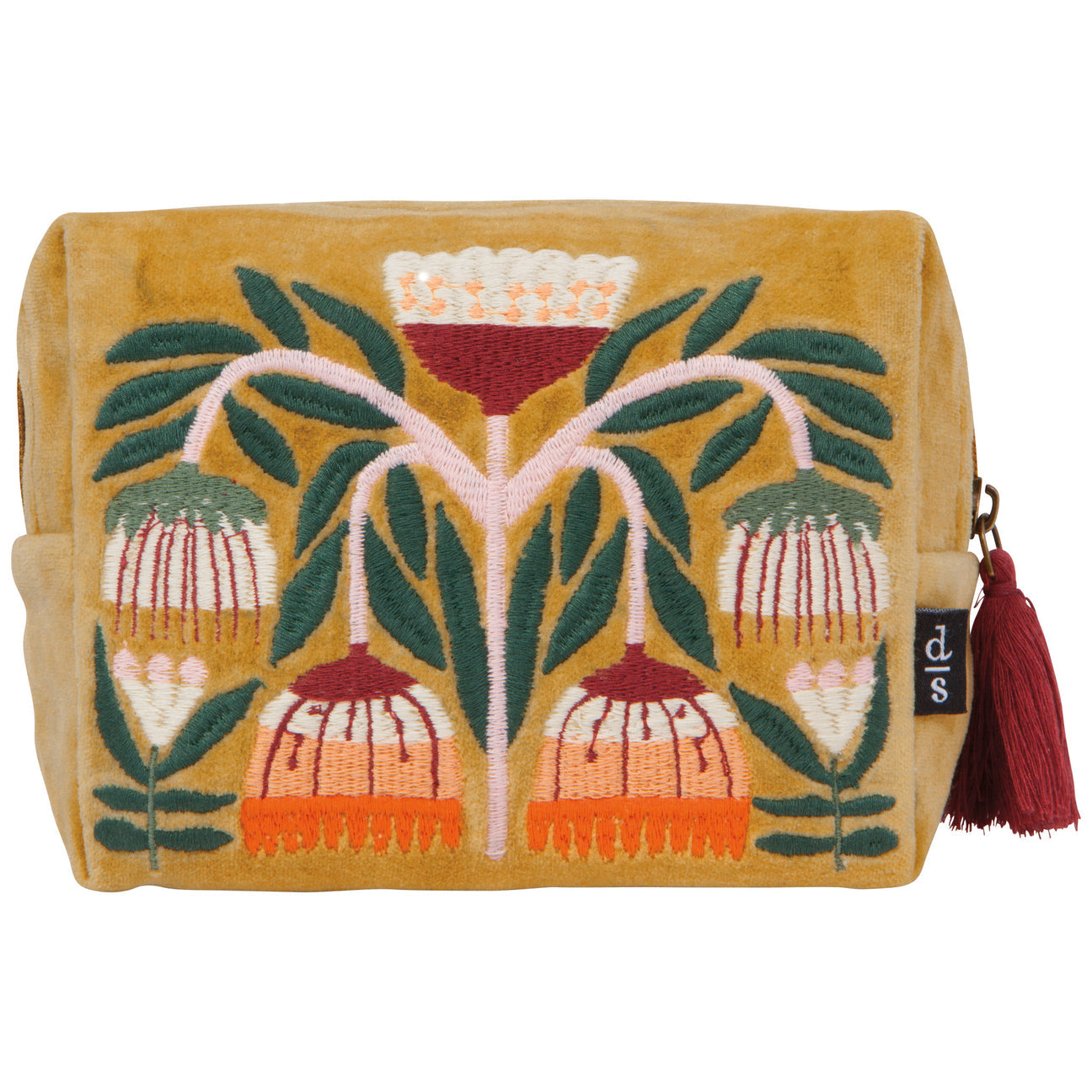 Danica Studio "Velvet" Embroidered Pouch *PRE-ORDER 7/3*
