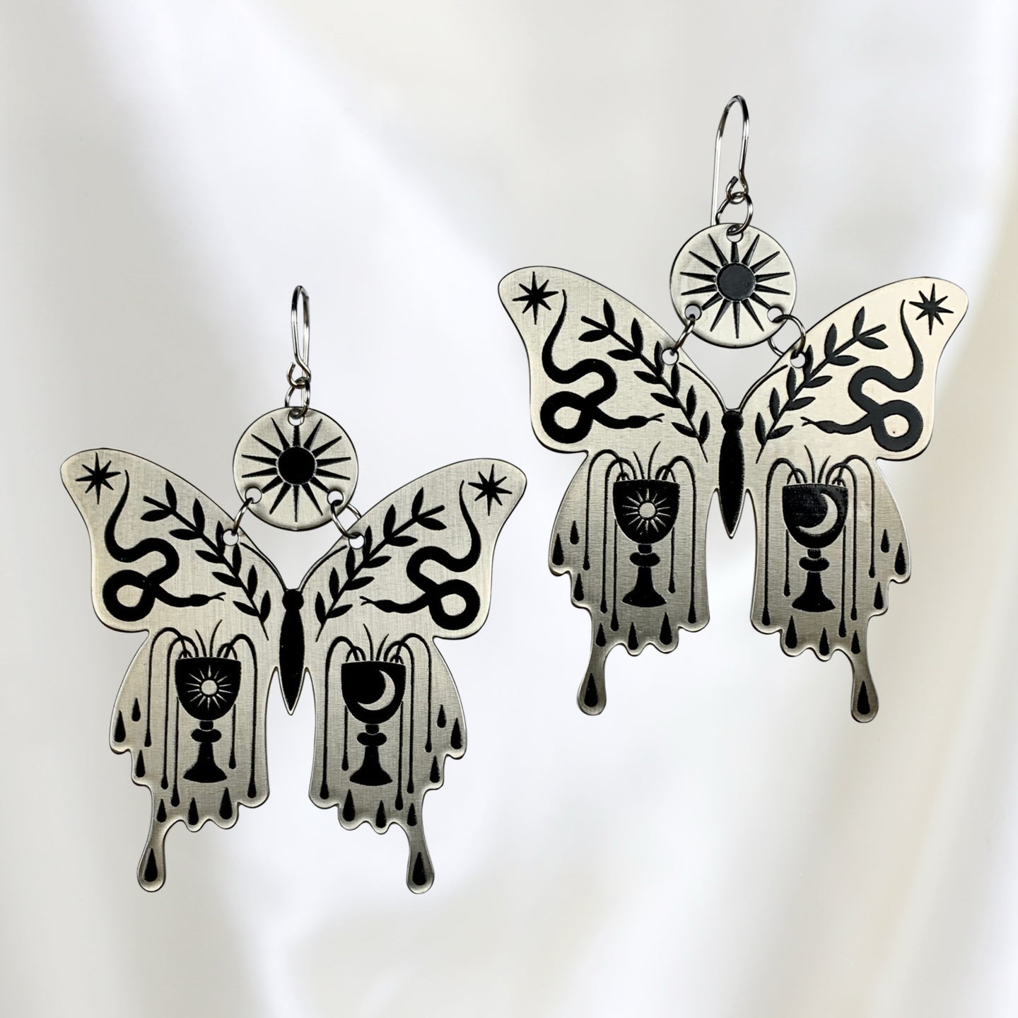 While Odin Sleeps “Mariposa” Earrings