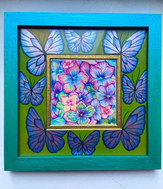 Kandi Spindler "Blue Butterfly Garden"