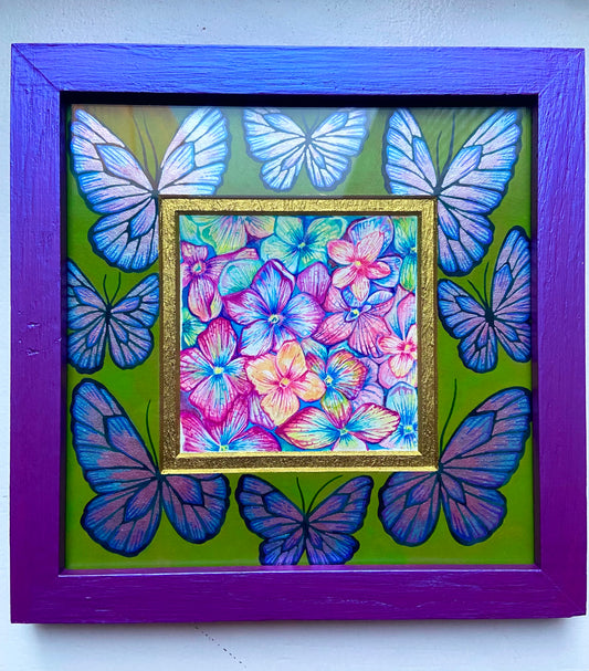 Kandi Spindler "Purple Butterfly Garden"