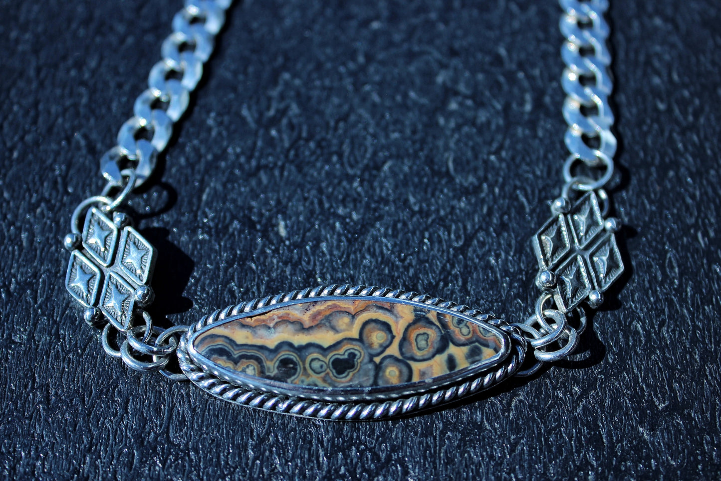 Neon Ghost "Flowering Tube Onyx" Choker
