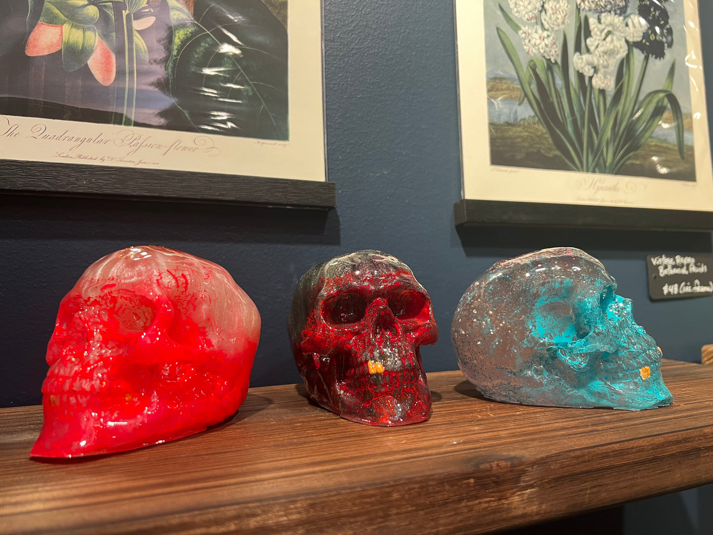 Rich Stevens Cast Resin Skulls