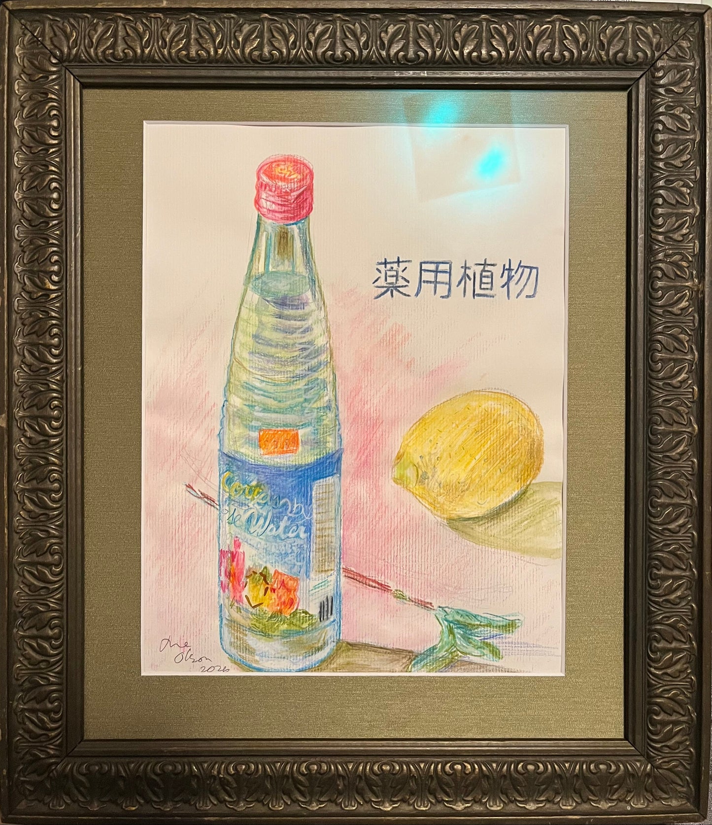 June Olson "Rose Water, Lemon and Mint"