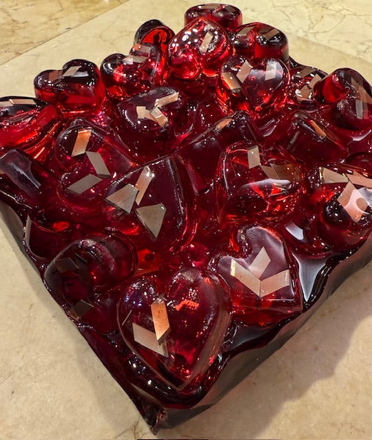 James Lawrence Ardeña "Remnants Icon- Red"