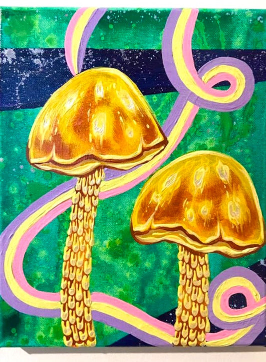 Kandi Spindler "Frilled Mushroom"