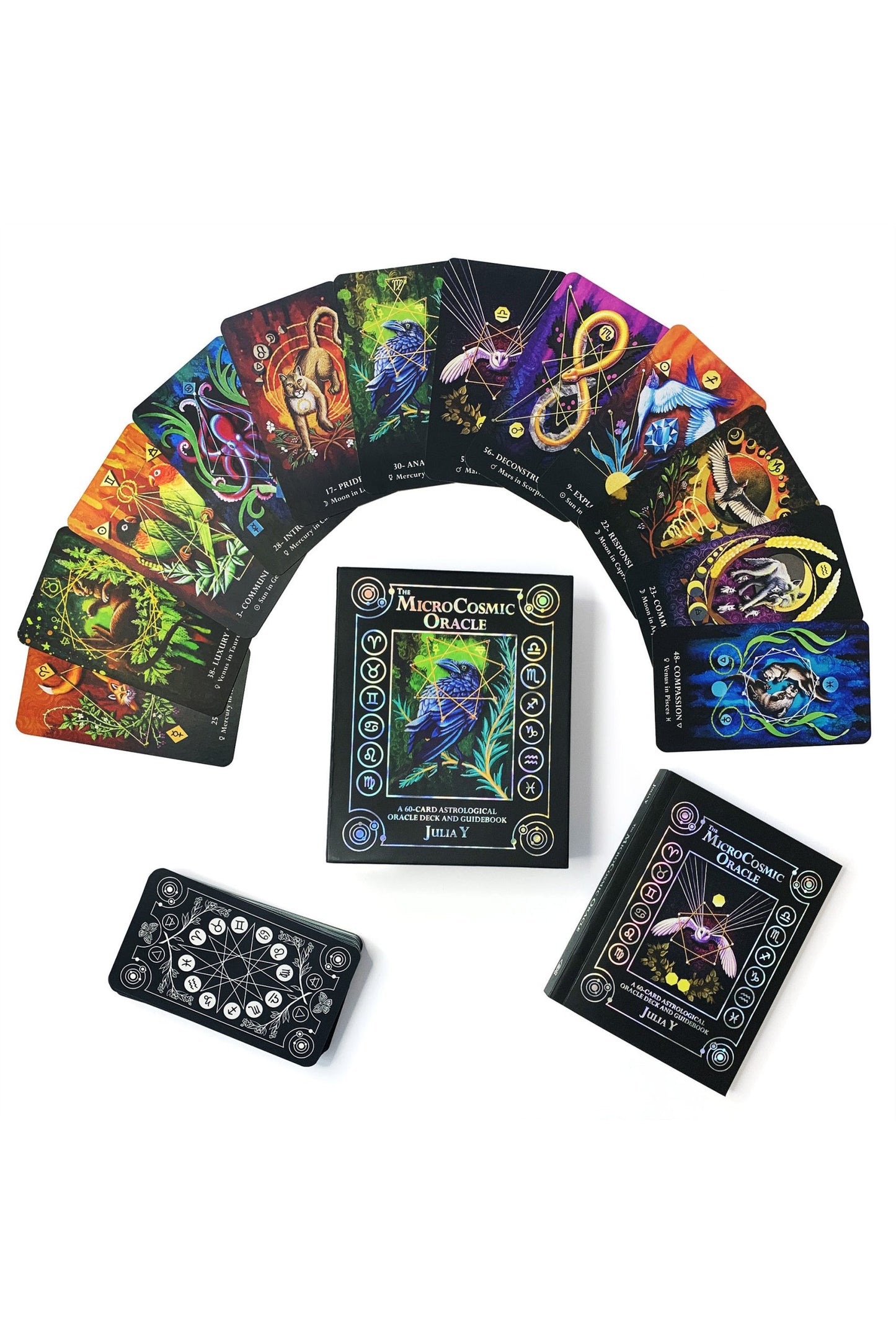 Julia Y "The MicroCosmic Oracle" Deck & Guidebook