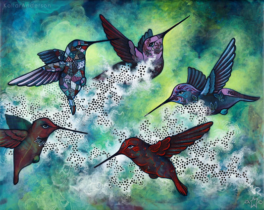 Amy Kollar Anderson "Dust in the Wind" (Online)