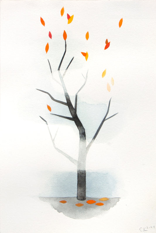 Erin Kendig "Late Fall Tree"