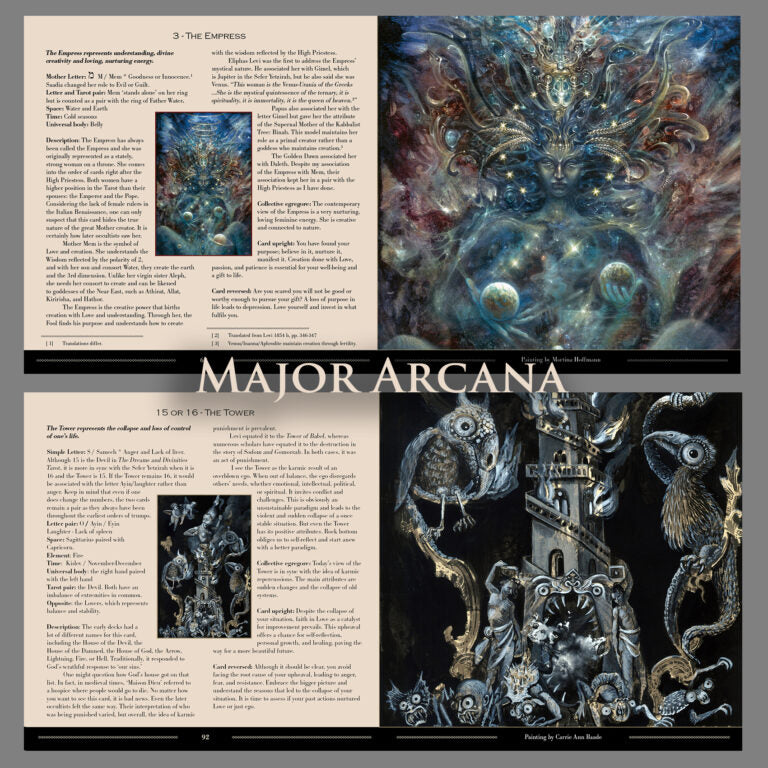 Liba Waring Stambollion "The Tree and the Tarot" Book