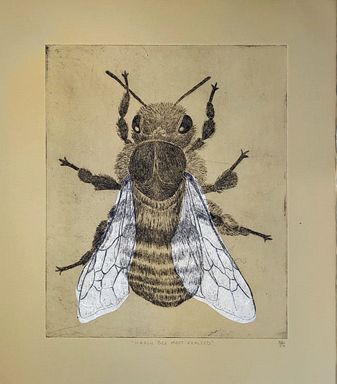 Lynn Rosskamp "Mason Bee Most Exalted"