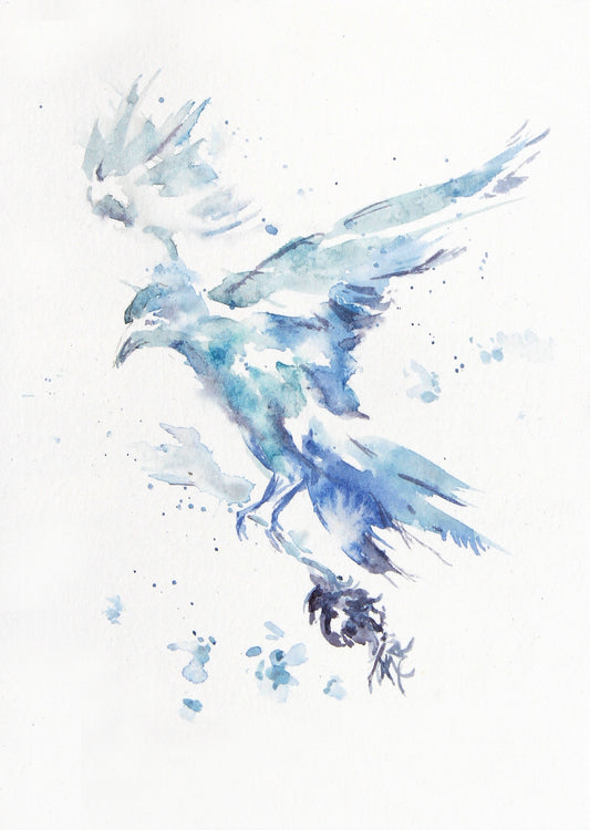 Lisa Jordan "Mono-crow-matic Sapphire"