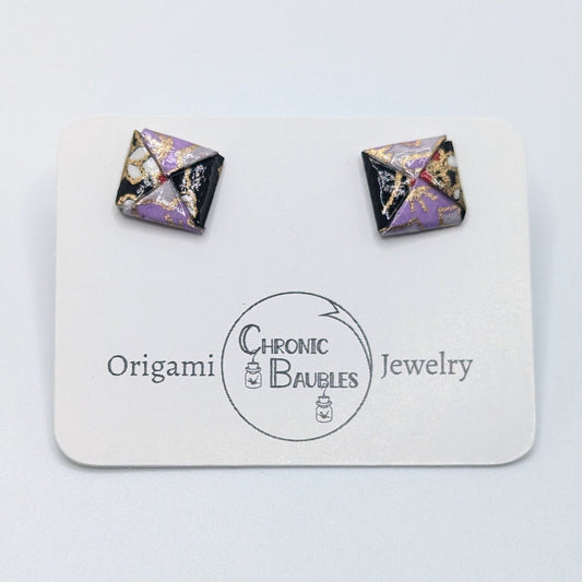 Chronic Baubles Origami Studs