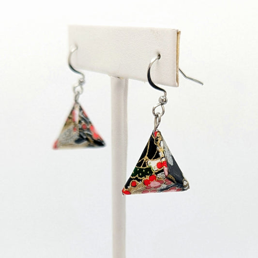 Chronic Baubles Jewelry "Geometric Multi" Origami Earrings