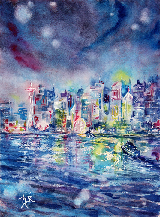 Lisa Jordan "Raining Blue Light"