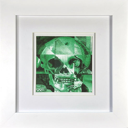 Troy Gua "Ruth's Skull, in Green"