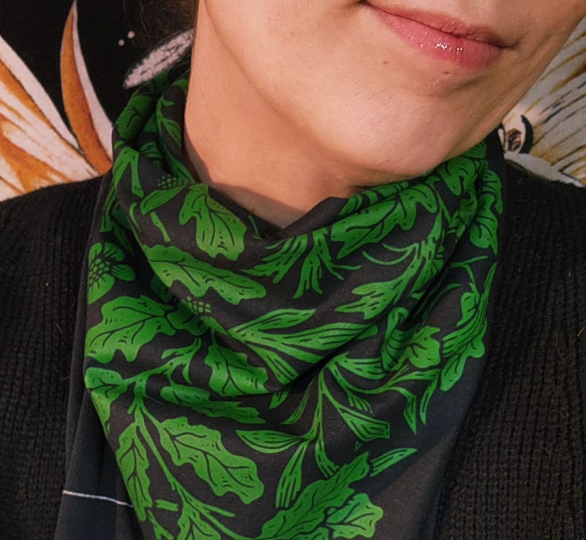 Primaeval Press "Green Man" Bandana