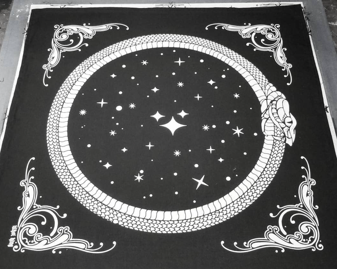 Primaeval Press "Ouroboros" Bandana