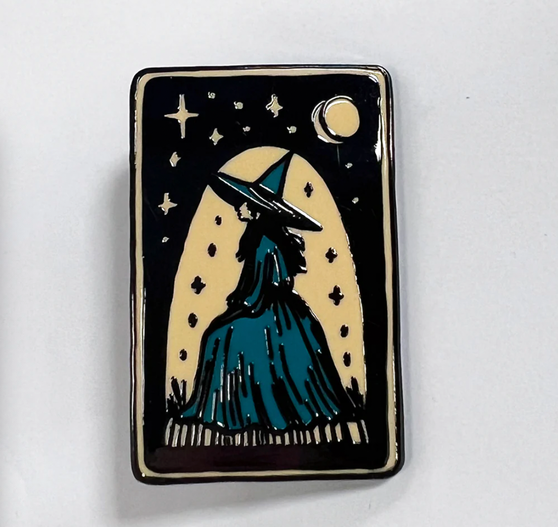 Strike Gently Co. "Witch" Enamel Pin