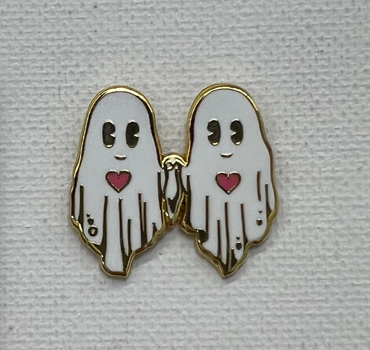 Strike Gently Co. "Ghost Friends" Enamel Pin